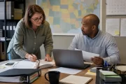HR team planning compliance for employees in multiple states